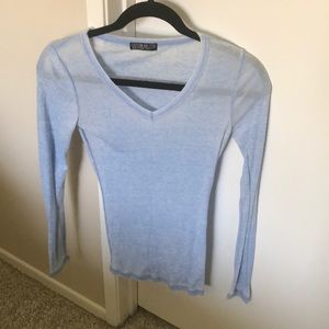 Sky blue long sleeve